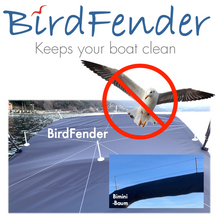 Load image into Gallery viewer, BirdFender Bimini/Boom Set with 6 Pylons, Power Gray Color