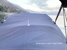 Load image into Gallery viewer, BirdFender Boat Cover Set with 18 Pylons, Power Gray Color